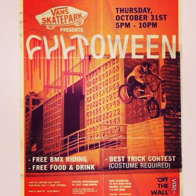 Bring your bike and your costume.  #cultshit
