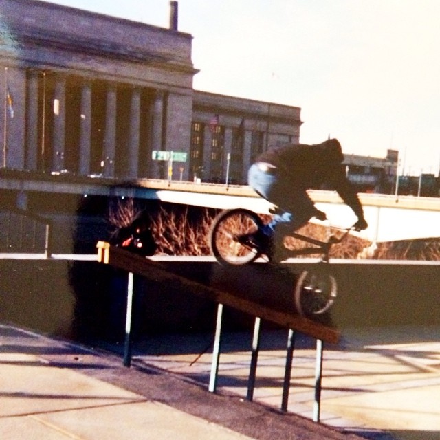 Thanks to @robdiculous_ for sending over this throwback. The Peco rail is arguably the best of all time and this wooden version between its existence and it's extinction opened up some new options. Nose bonk from the year 2000.