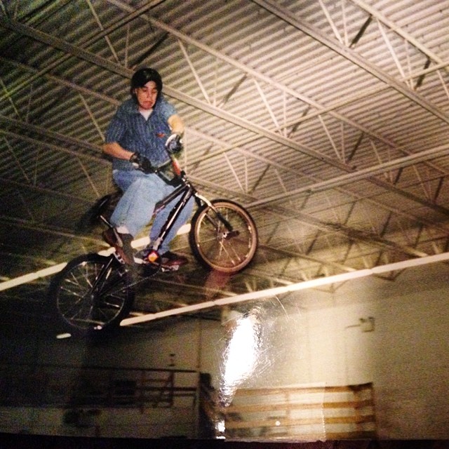 Just dug this one out of an old shoe box, @angryseth Ivy Land Skatepark around 95' #RIP