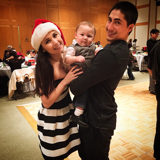 Last nights christmas party with the Fam.