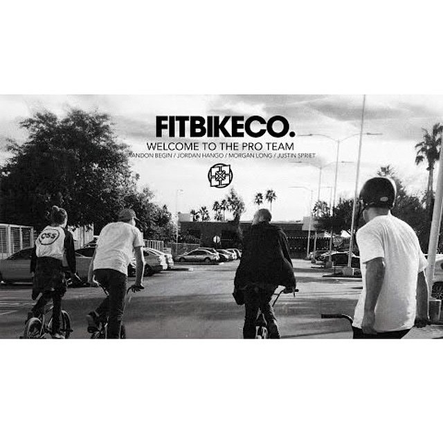 This might be last weeks news but it doesn't make me any less excited to welcome a new generation of @fitbikeco riders to the squad! Welcome to the team boys! @justinspriet @brandonbegin @yomorganlong @unofficial_jordanhango